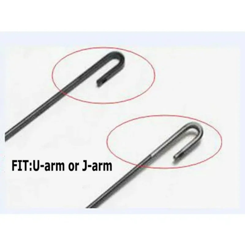Windshield Car Wiper Blades U Type Universal Bracketless Frameless All Season 2026 Rain Ready