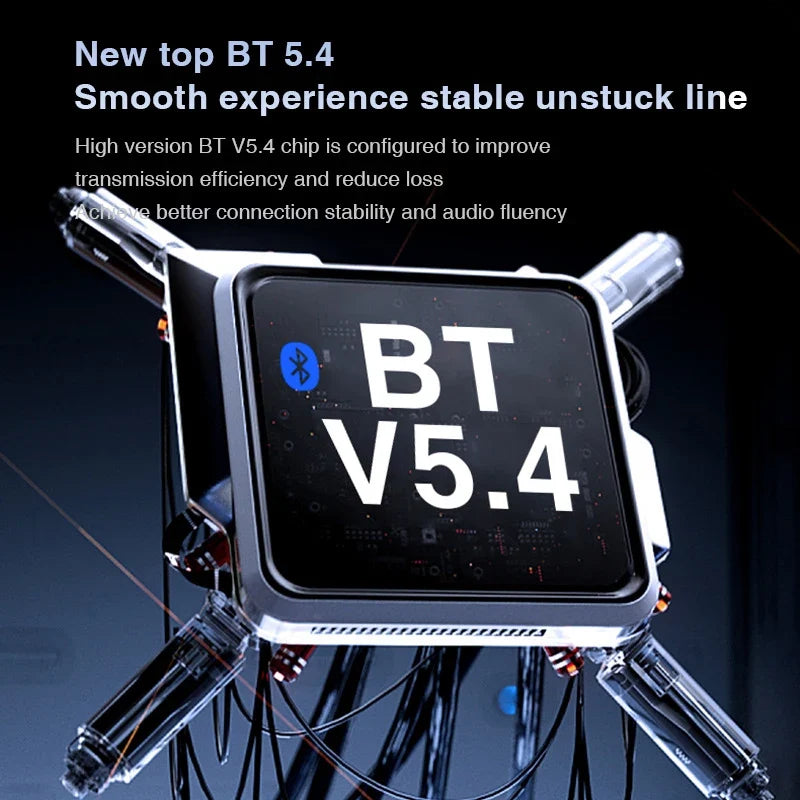AI Translation Earphones Cordless Ear Hook Bluetooth
