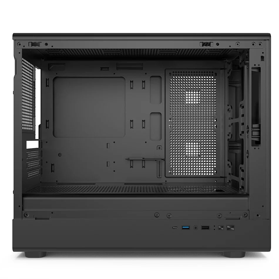 Vertical MicroATX Glass PC Case Supports 360mm Radiator