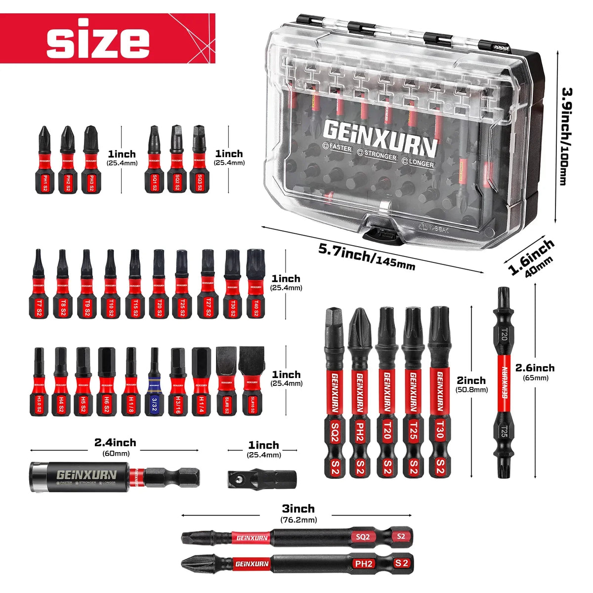 Impact Driver Bit Kit 83-Piece S2 Steel Magnetic Bits With Socket Adapter Case Fall 2025 DIY Essential