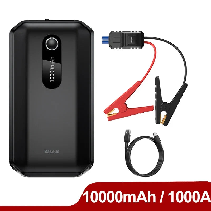 Car Jump Starter 800A Travel-Friendly Power Bank For Auto Emergency Booster, Fall 2025 Road Trip Ready