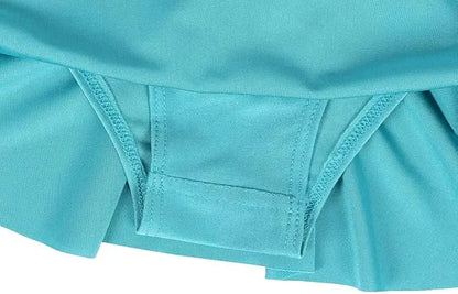 Sturdy Princess Print, Cotton-Poly, For Beach and Pool – Fast-Dry Girls Two-Piece Swimsuit