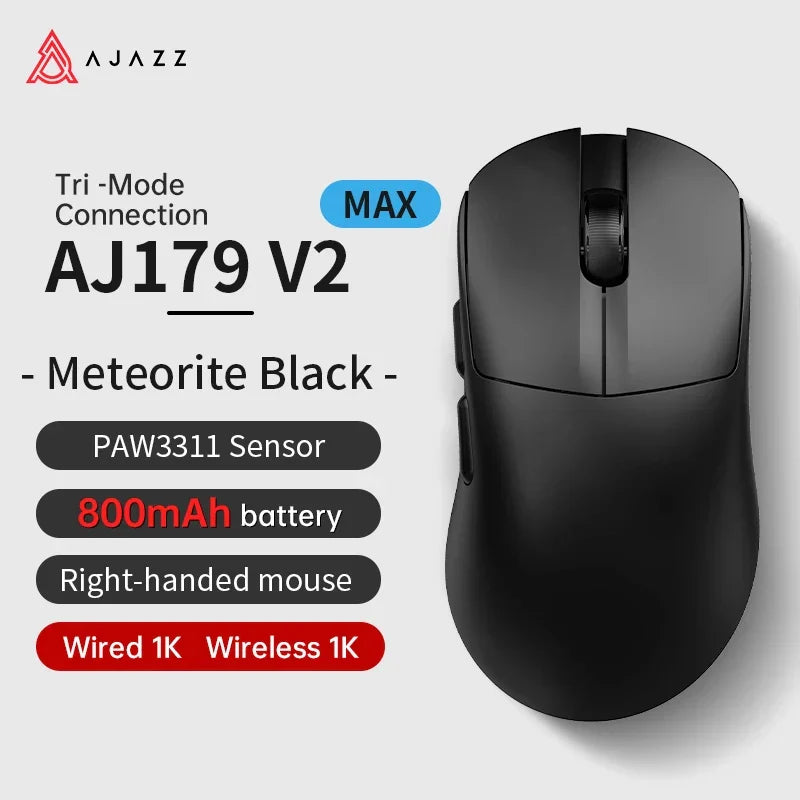 Gaming Mouse Magnetic Charging Comfort-Grip Light Cordless