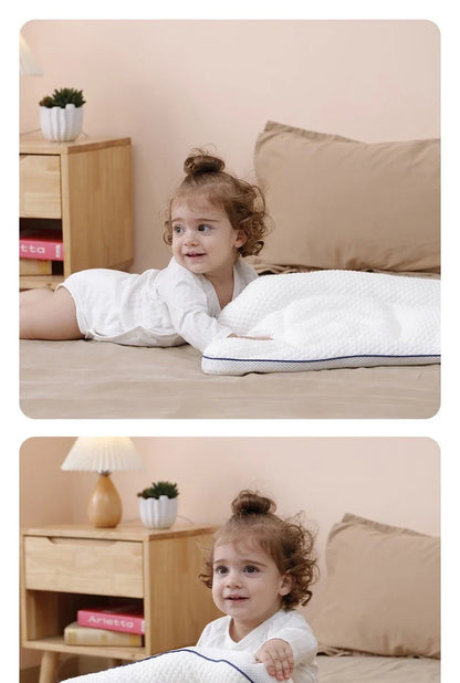 All-Season Cotton Sleeping Pillow for Toddlers & Kindergarten Kids – Baby Neck Support Pillow