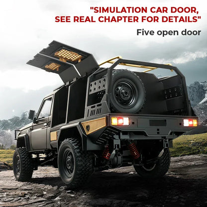 Control Remote Car 1/12 Scale 4WD Off Road RC Pickup Truck Toy For Kids Christmas Gift