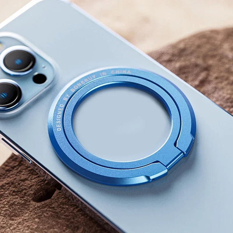 iPhone Magnetic Ring Holder - Foldable Grip Stand & Accessories for Mobile Support