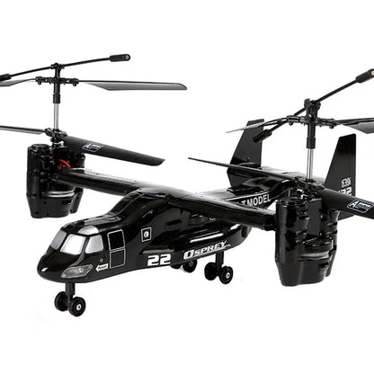 Helicopter RC Drone Altitude Hold Ready To Fly Tiltrotor Style Fall 2025 Gift LED Lights 3D Flips