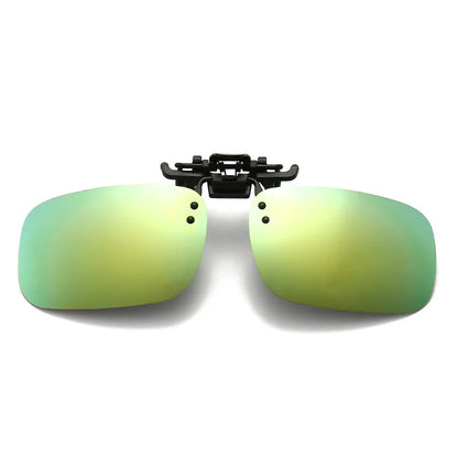 Clip Polarized On Sunglasses - UV 380 Driving Fishing Glasses Color Lenses