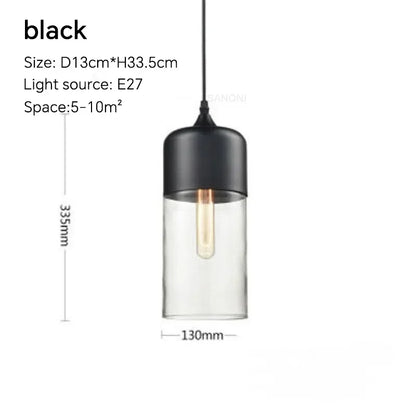 Pendant2026 Edition Light Glass Chandelier E27 For Dining Room Cafe Hotel Living Room Kitchen Island Contemporary Farmhouse Fall