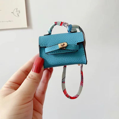 Inspired Birkin Mini Hand Bag - Business Bag Charm
