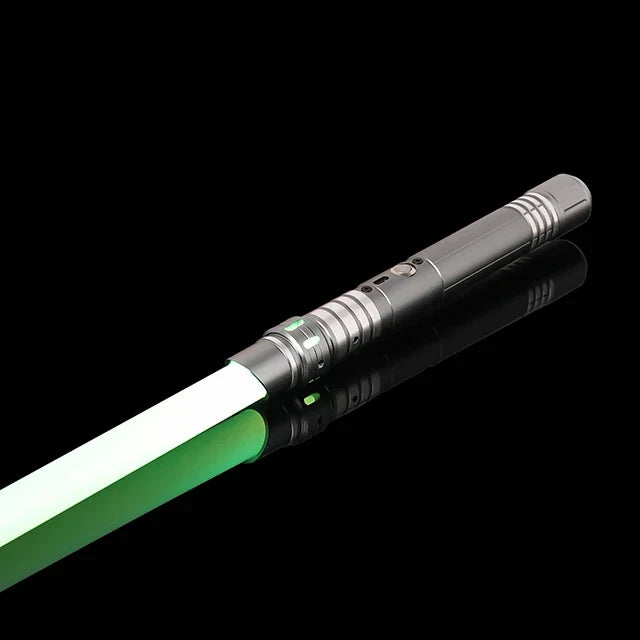 Lightsaber RGB Metal Hilt Sword Toy Cosplay 2025 Collectible Prop Battery-Powered Flashing LED Gift