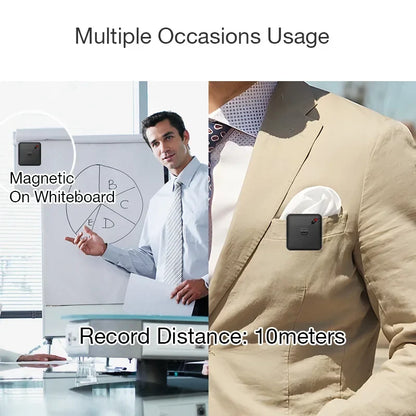 Voice Mini Recorder Clip On Magnetic Phone Dictaphone