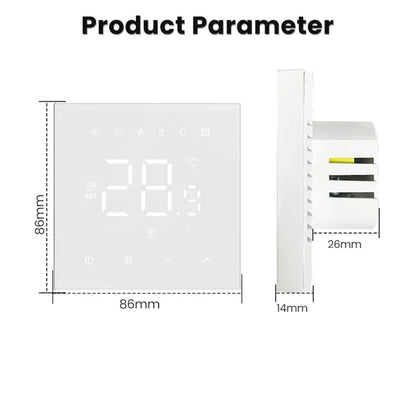 Thermostat Smart WiFi Autumn 2025 Heating And Boilers Voice Assistant Compatible Touchscreen Energy Saving