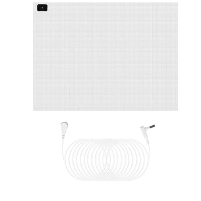 Grounding Earthing Bed Sheet 95 Cotton 5 Silver Fiber