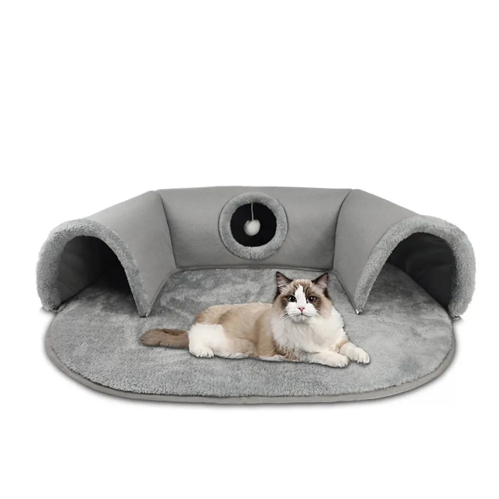 Beds Cats and Puppy Bed Accessories - Cozy Dog House for Kittens and Dogs