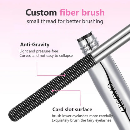 Mascara Water-Resistant Smudge-Proof Long-Lasting Curl Thickening Spiral Brush For Regular Wear Fall 2026 Trend Gift Idea
