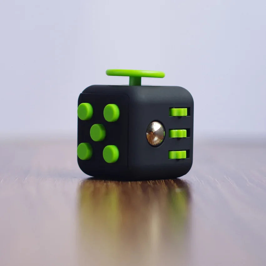 Cube Fidget Stress Relief Toy Sensory Dice For Focus