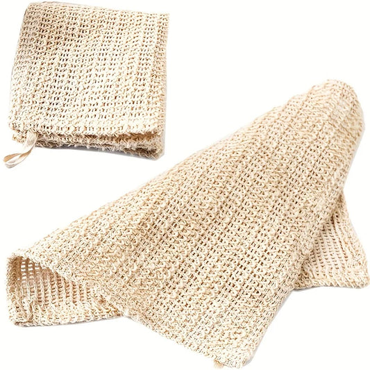 Exfoliating Towel Cotton Linen Bath Scrub Cloth Household Spa 2026 Gift Idea