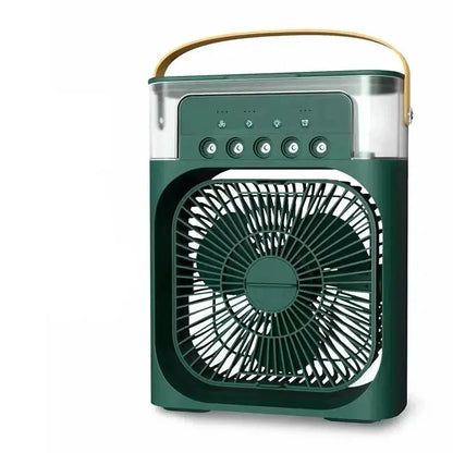 Humidifier Air Cooling USB Fan Water Mist Mini 3 In 1 Silent Cooler