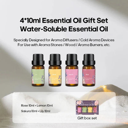 Oil Essential Diffuser Fireplace Flame Humidifier Colorful LED Aroma Mist Remote Timer USB Cozy Fall 2025 Gift