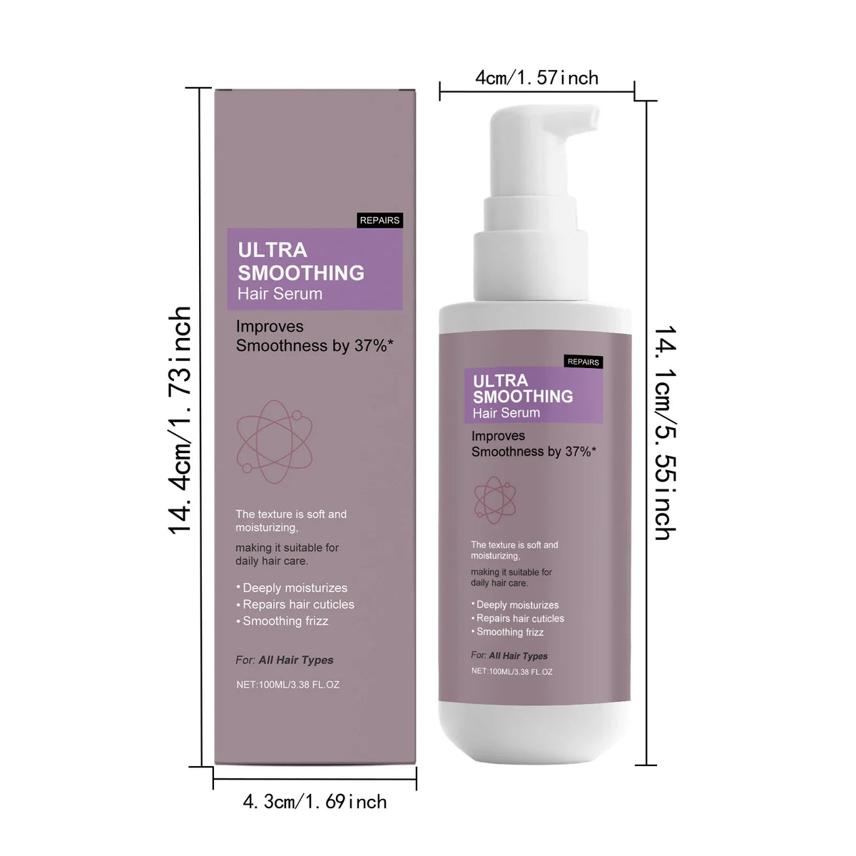 Serum Hair Organic Jojoba Oil With Squalane Ultra Smoothing For Damaged Hair Shiny Finish Spring 2026 Trend
