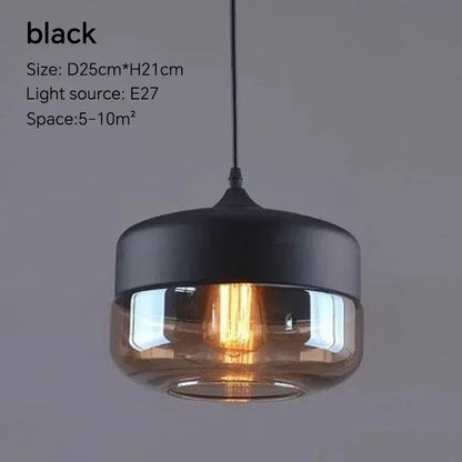 Pendant2026 Edition Light Glass Chandelier E27 For Dining Room Cafe Hotel Living Room Kitchen Island Contemporary Farmhouse Fall