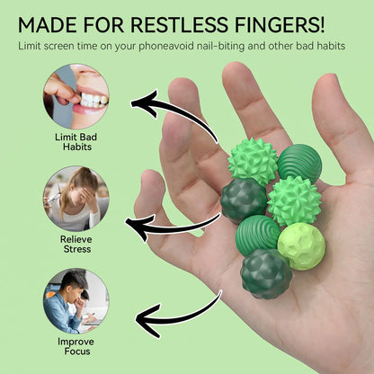 Ball Magnetic Fidget Toy Silicone Sensory Stress Relief