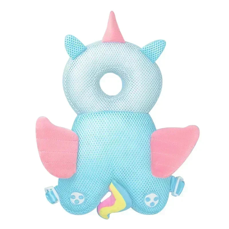Protective Security Headgear Pillow for Baby Safety, Cute Cushion Anti-Fall Edge Protector