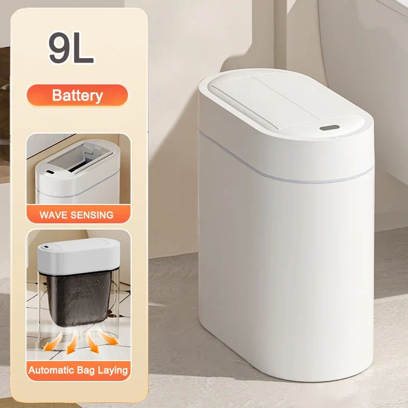 Sensor Smart 9L Automatic Bagging Kitchen Trash Can