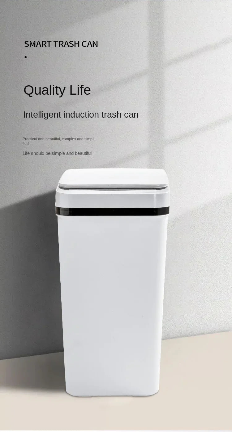 Trash Smart Can Automatic Sensor Bin Touchless Odor Control