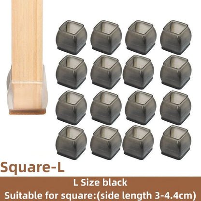 Floor Protectors Chair Feet Leveling Mat 2026 – Silicone Anti-Slip Furniture Leg Pads 16-Pack