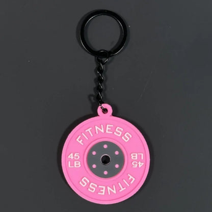 Keychain Barbell Fitness Gift Accessory TikTok Viral Fall 2026 Gift Idea For Gym Lovers