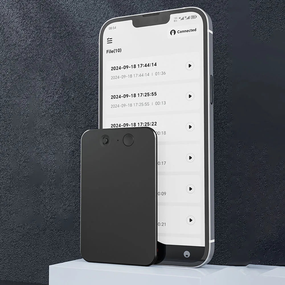 AI Voice Recorder 8GB 128GB Travel-Friendly Multilingual Translator