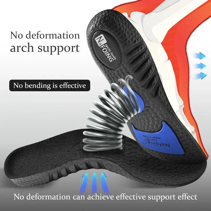 Insoles EVA Shock Absorbent Cushion Orthotic Insole Back To School 2025 Breathable Comfort