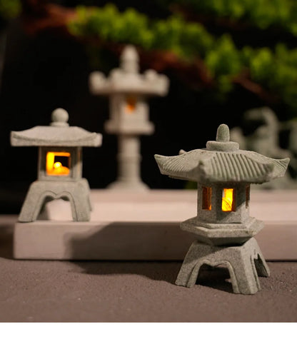 Lantern Pagoda Garden Statue Zen Yard Light Miniature Lamp for Micro Landscape Decor Fall 2026 Trend