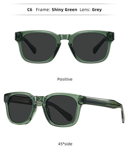 UV400 gradient lenses, vintage style, travel and beach – Retro square unisex sunglasses