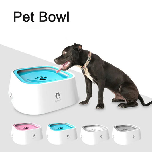 Pet Water Bowl Floating No Splash Dispenser Travel-Friendly Travel Pet Bowl Summer 2025 Spill Proof Hydration