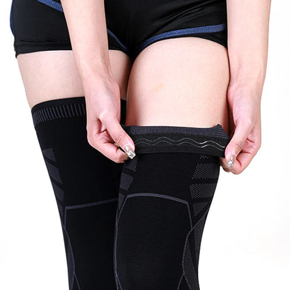 Pair 2026 – Full Leg Compression Sleeve Long Knee Support for Cycling Hiking Basketball