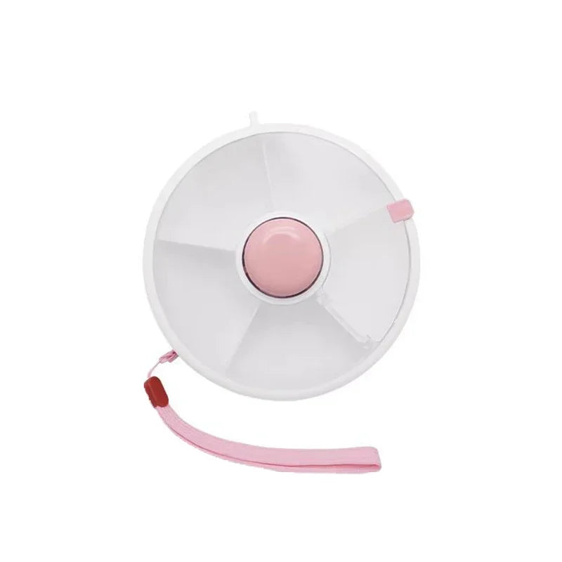 Snack Container Rotating Moisture Proof Organizer Spinner Back To School 2025 Travel-Friendly Freshness