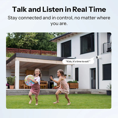 Outdoor Security Camera 2K HD AI Human Detection IP65 Weatherproof 180 Degree Pan Fall 2026 Works With Alexa Google Household