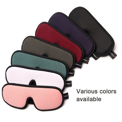 Light Blocking, Plush and Breathable Eyeshade for Travel and Night Rest – 3D Sleep Eye Mask