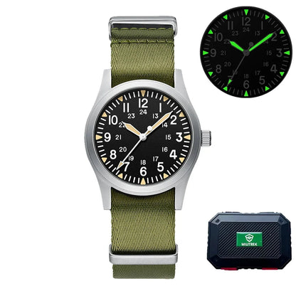 Military2025 Edition Quartz Field Watch 37mm Sapphire Fall