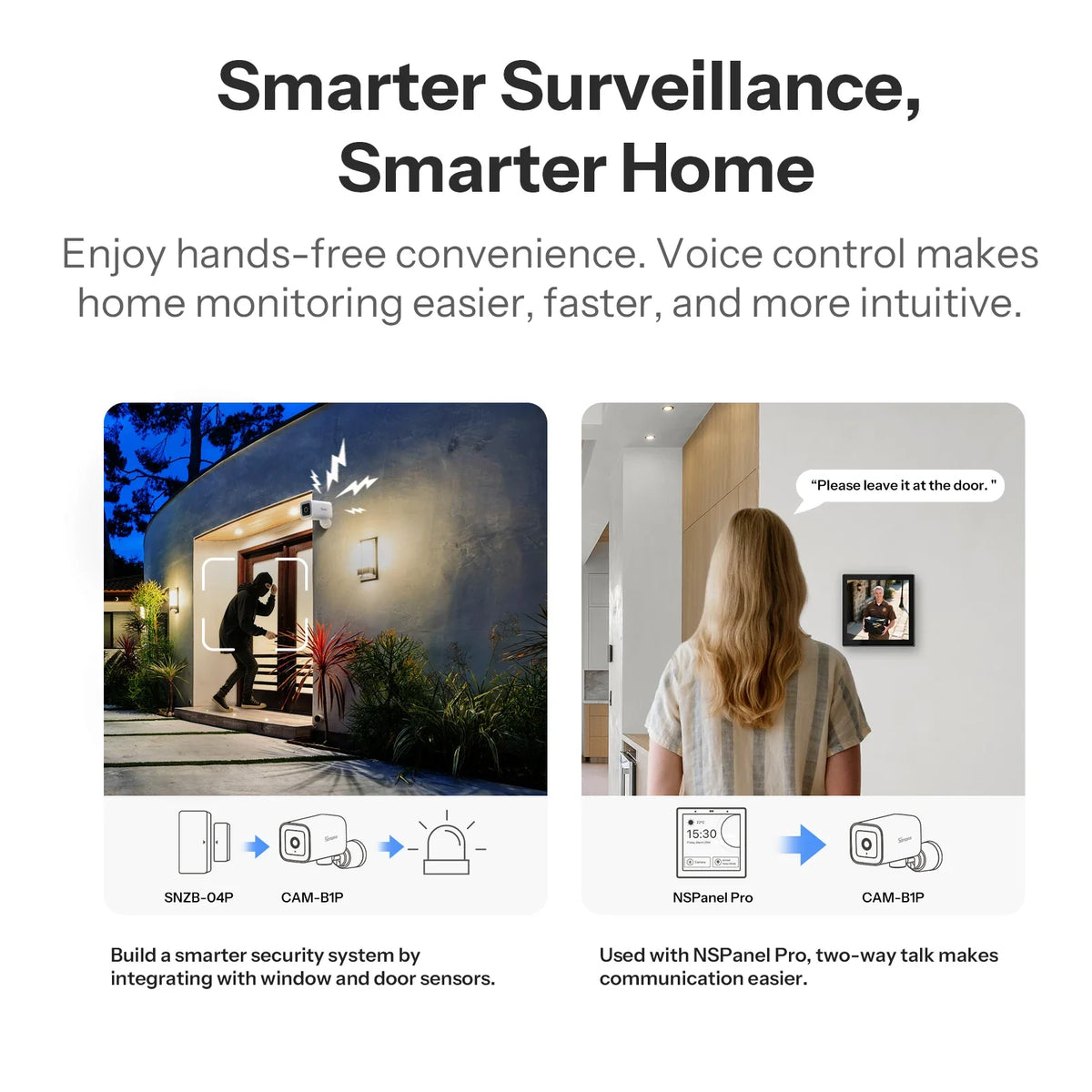 Outdoor Security Camera 2K HD AI Human Detection IP65 Weatherproof 180 Degree Pan Fall 2026 Works With Alexa Google Household