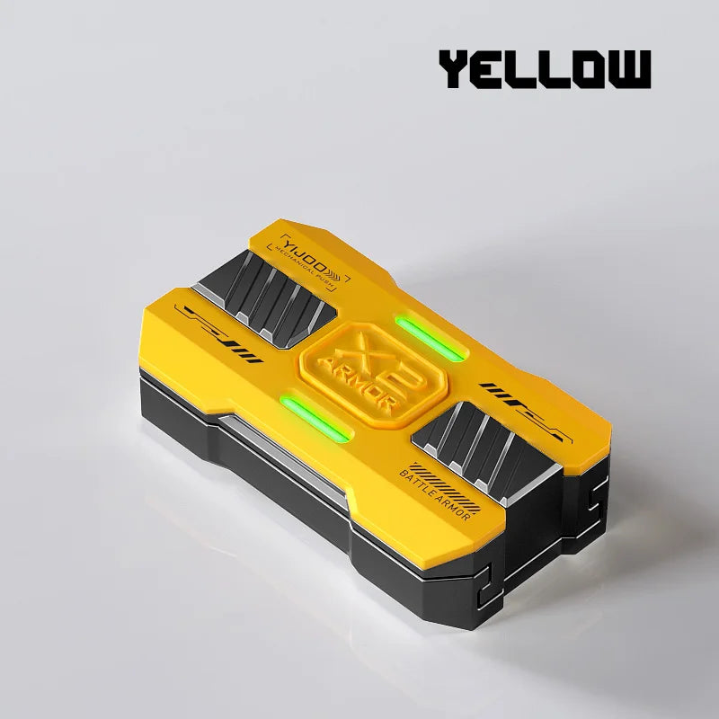 Push Luminous Slider Metal Fidget Toy EDC Stress Relief