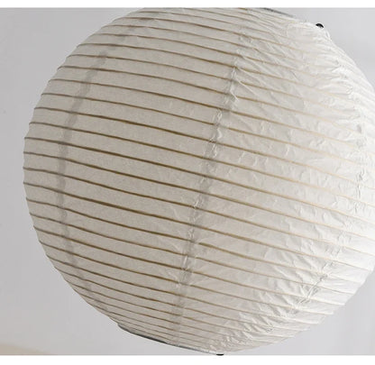 Pendant Japandi Lamp Wabi Sabi Rice Paper Round LED Dimmable
