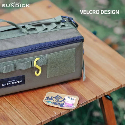 Camping Gear Storage Bag Outdoor Organizer Fall 2026 Water-Resistant Abrasion Resistant Shoulder Strap Included