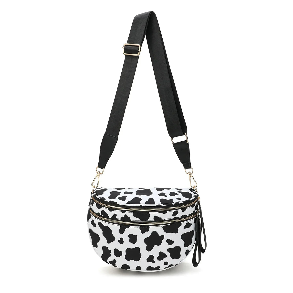 large capacity bum bag, adjustable crossbody mommy travel bag – Casual women's checkered fanny pack