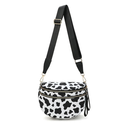 large capacity bum bag, adjustable crossbody mommy travel bag – Casual women's checkered fanny pack