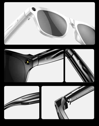 AI Smart Camera Glasses Bluetooth Call Voice Assistant