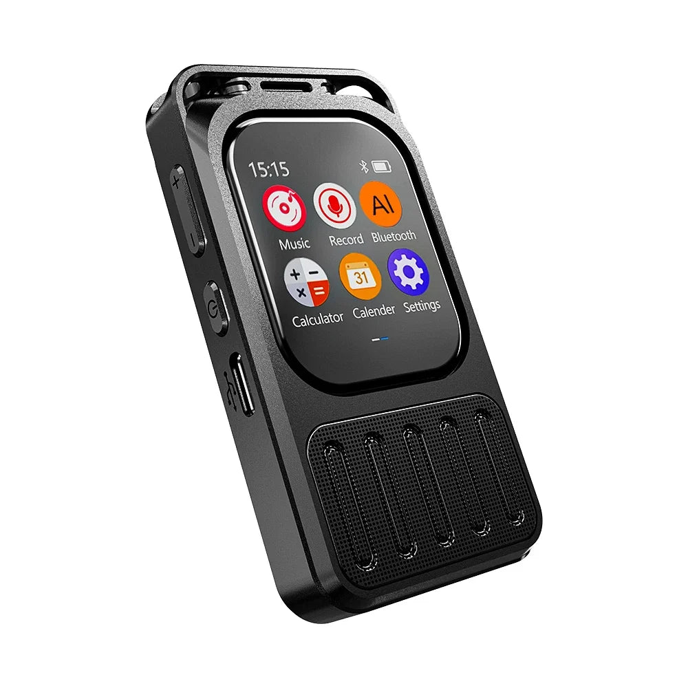 Voice AI Recorder Bluetooth Touchscreen 79H Battery 1200mAh
